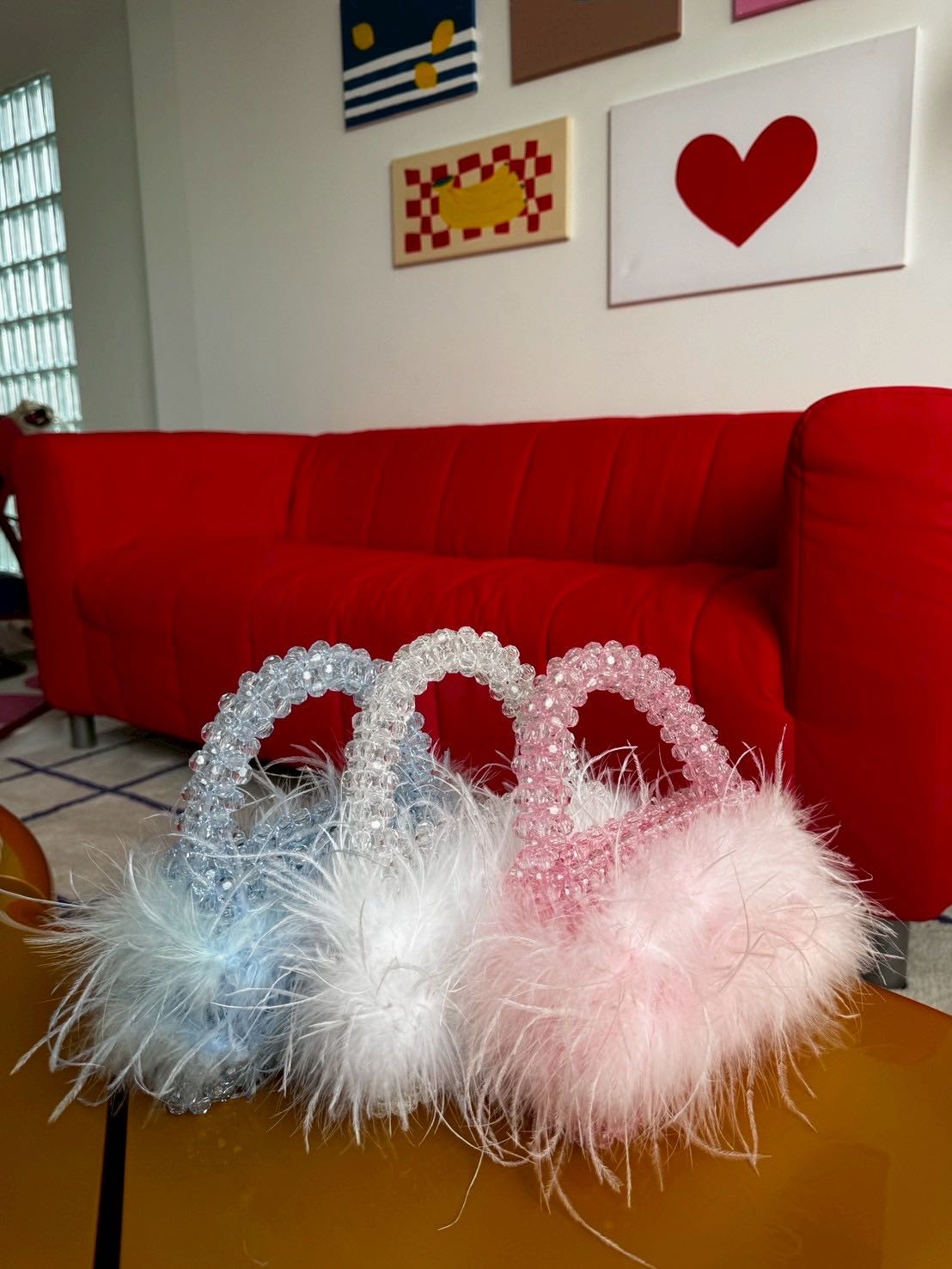 M328 : Crystal Baby Bag