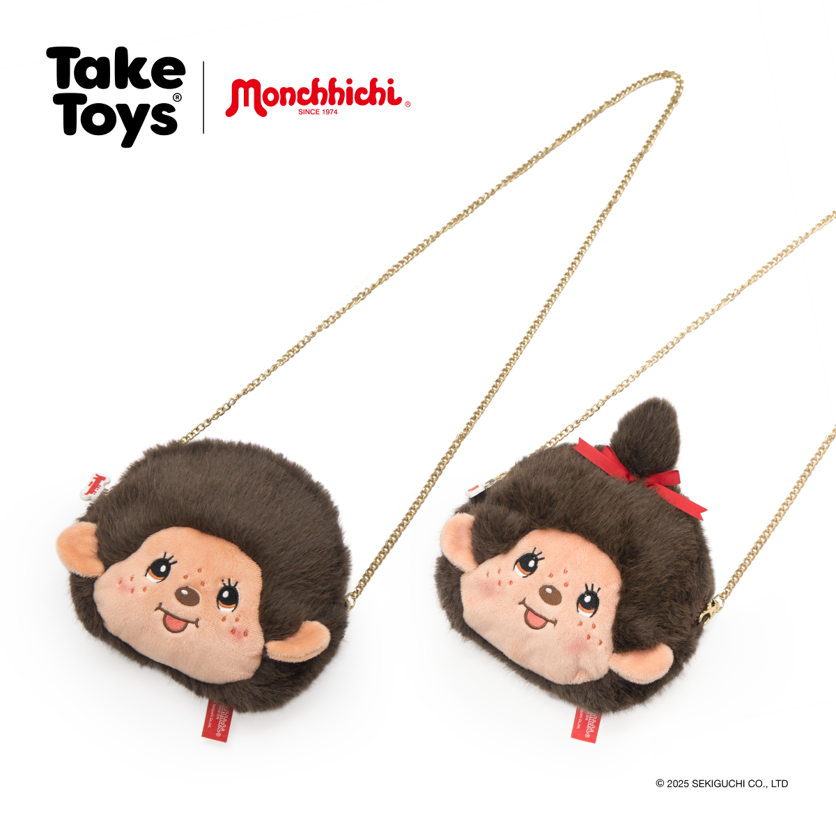 Monchhichi Crossbody Bag - กระเป๋าสะพายข้างมอนชิชิ