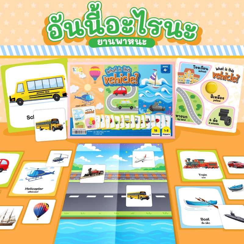 เกมยานพาหนะ (What is this vehicle)