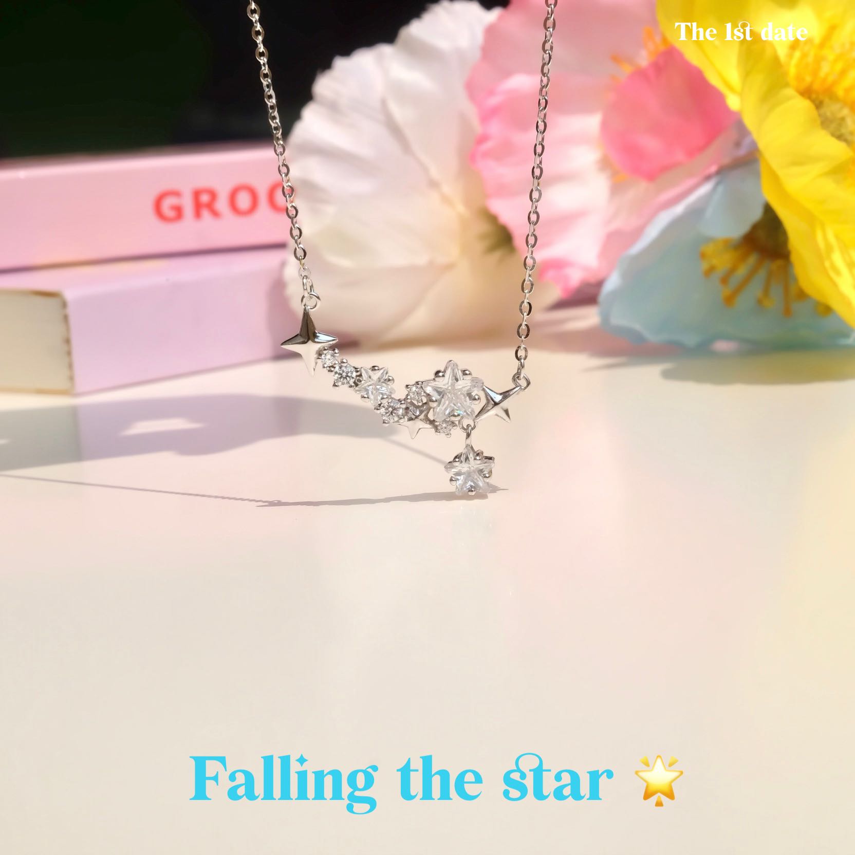สร้อยคอfalling the ⭐️-ส่งฟรี s925