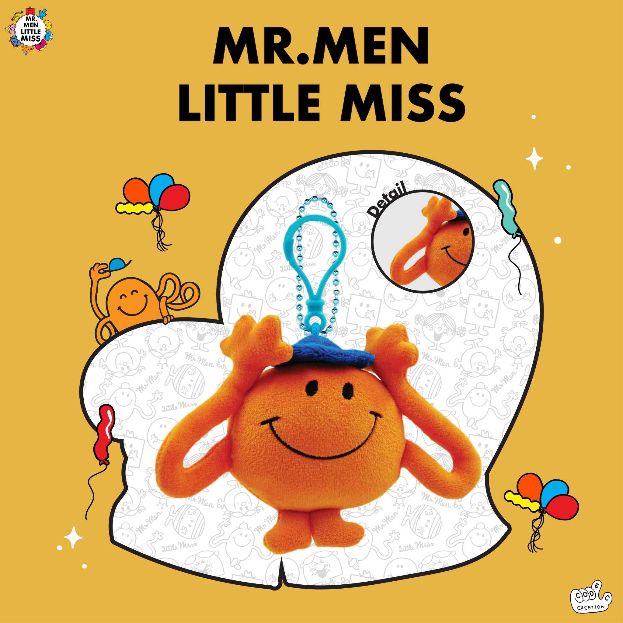 พวงกุญแจ MR.Tickle