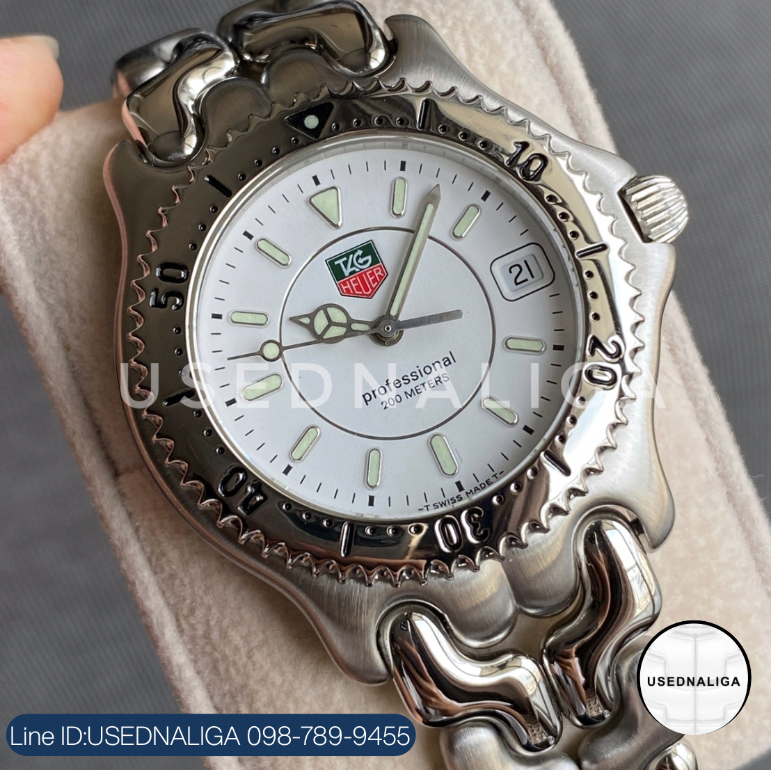 Tag Heuer  วงแหวนสามชั้น ก้างปลา คิงไซส์