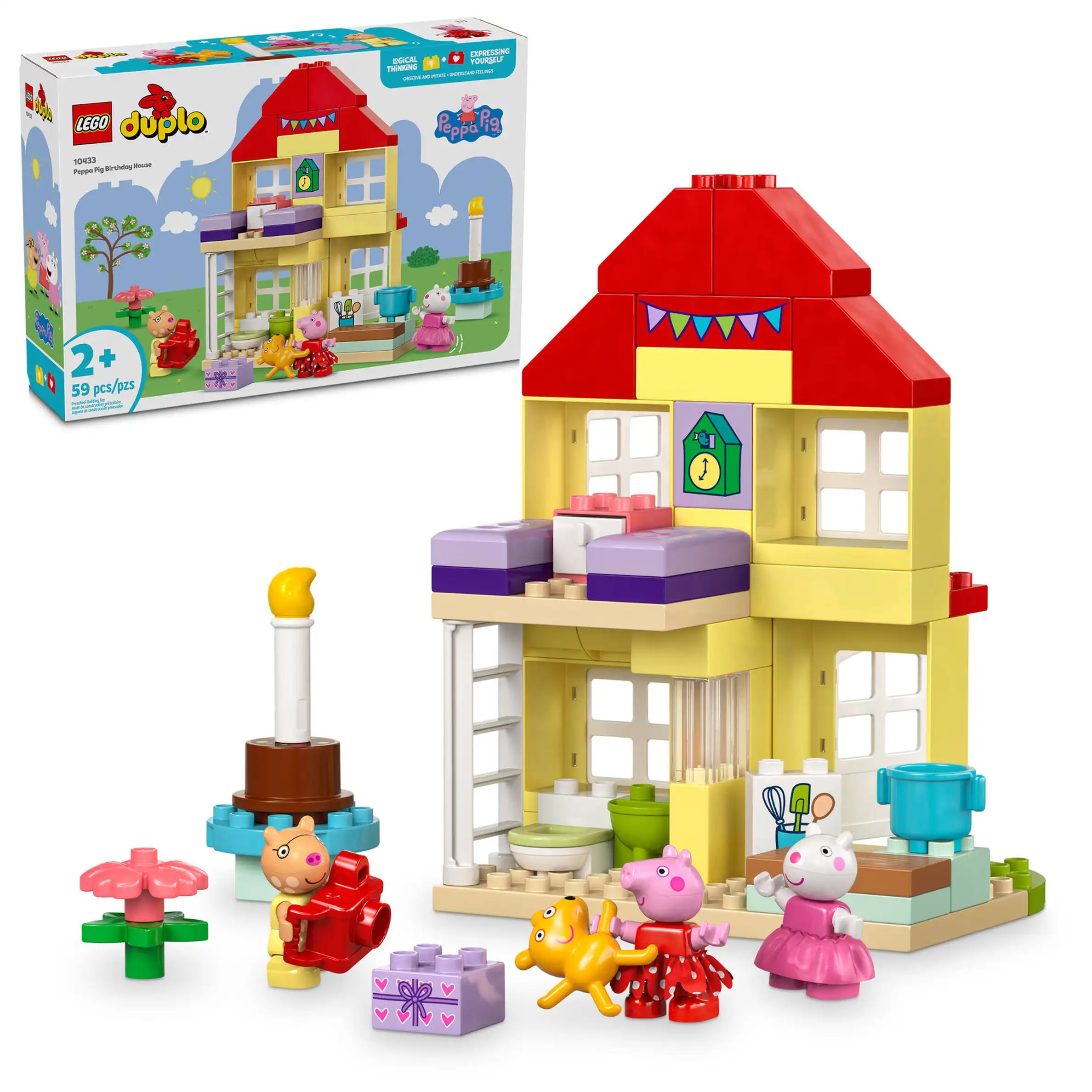 LEGO 10433 Peppa Pig Birthday House  (สินค้าซื้อแล้วไม่รับเปลี่ยนคืน)