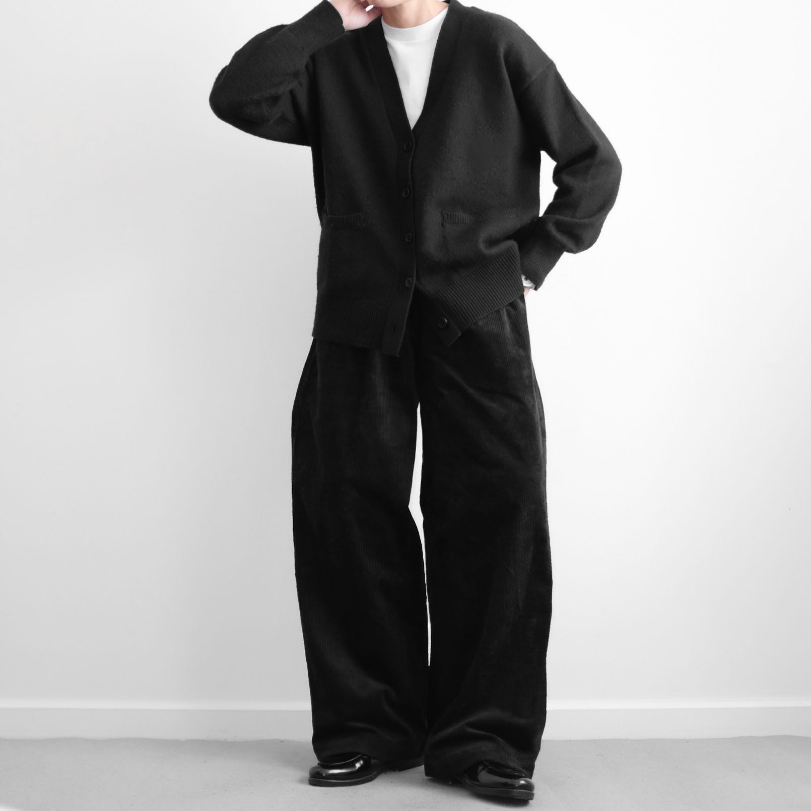 MIXXO • Designed in Korea Corduroy Cotton Oversized Wide Legs Pants