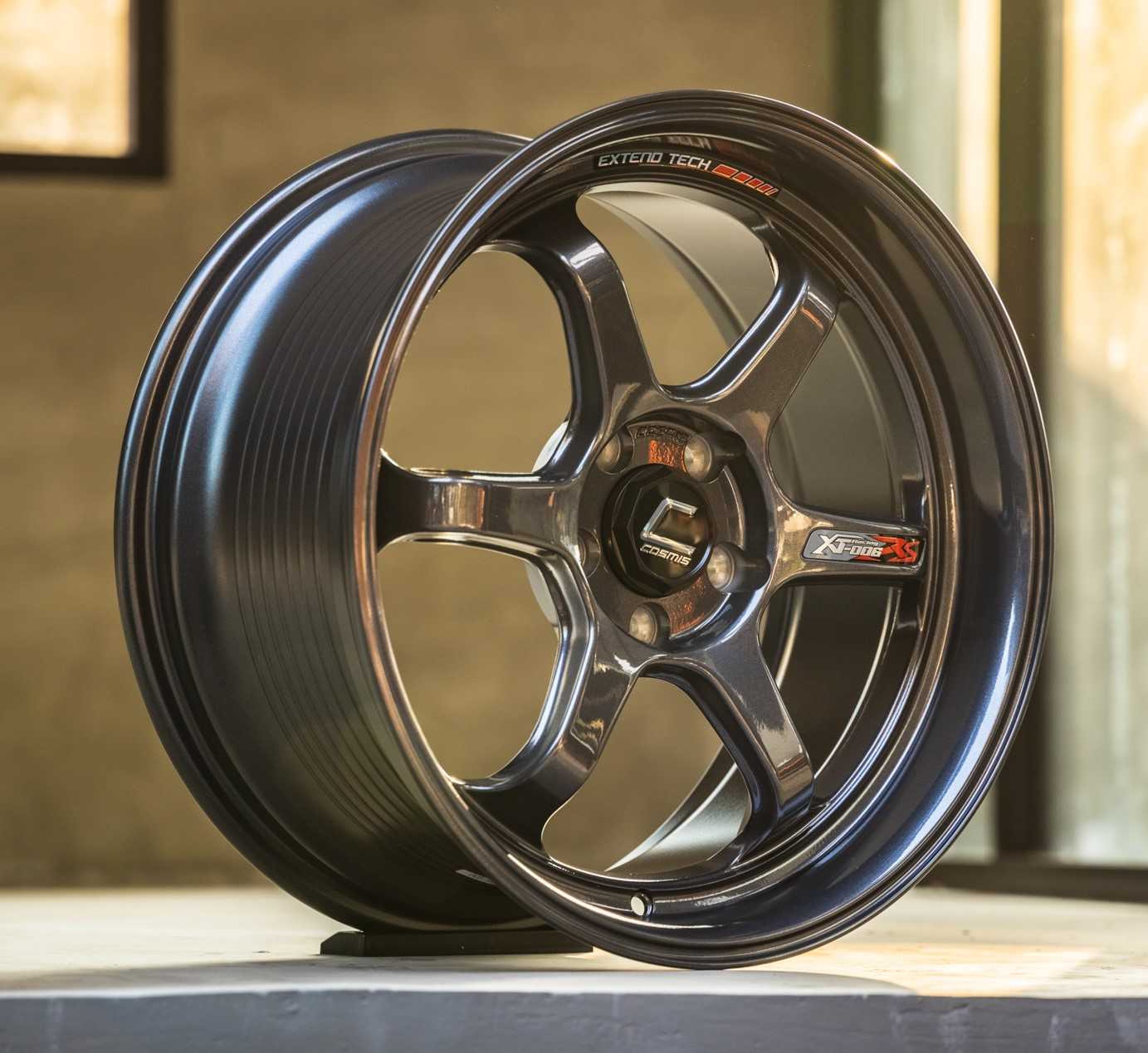 แม็กซ์ XT-006RS(YA059) 18X9.0 5X113 ET35 CB.73.1 XF+PLATE  (สีกันเทา+เพลท)
