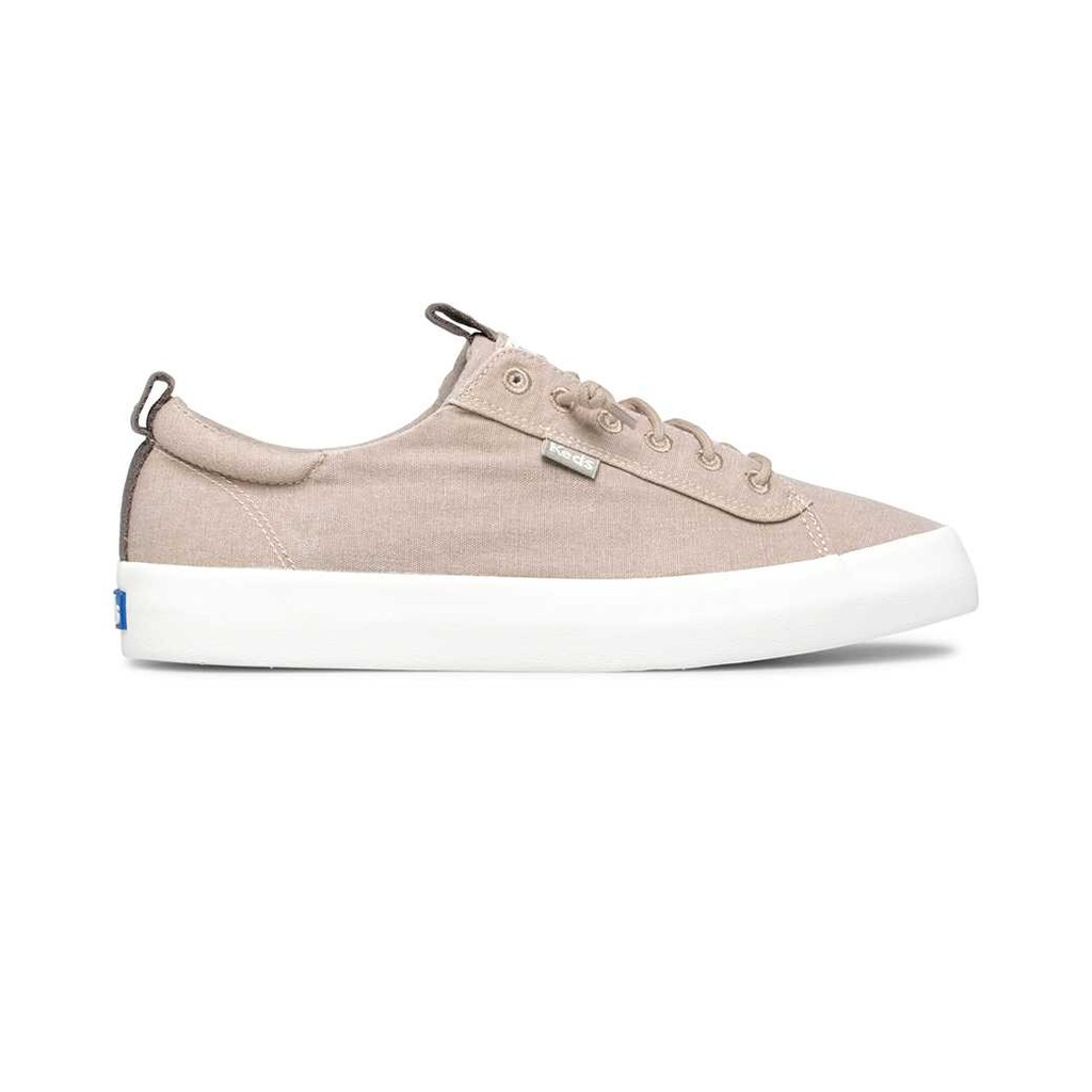 Keds รุ่น Kickback Canvas รองเท้าผ้าใบ ผู้หญิง สี Grey - WF65960