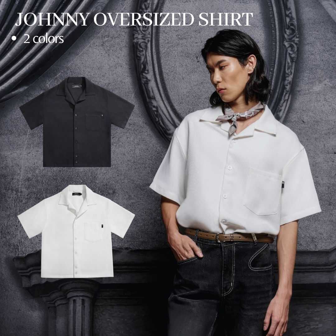 Merge Official - Johnny Oversized Shirt (เปิดขาย 20 May 12:00)(พร้อมส่ง)