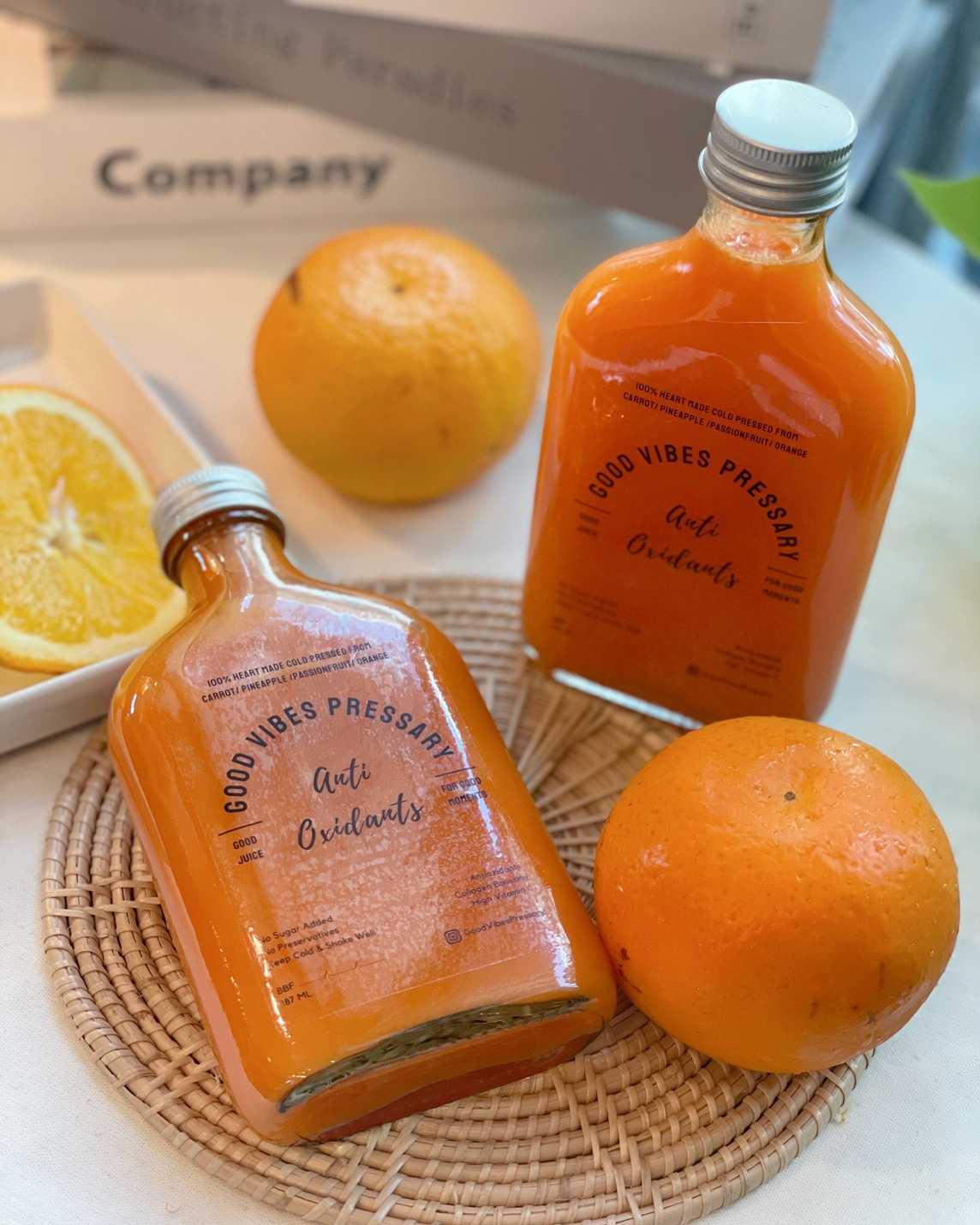 Cold Pressed Juice สูตร Antioxidant