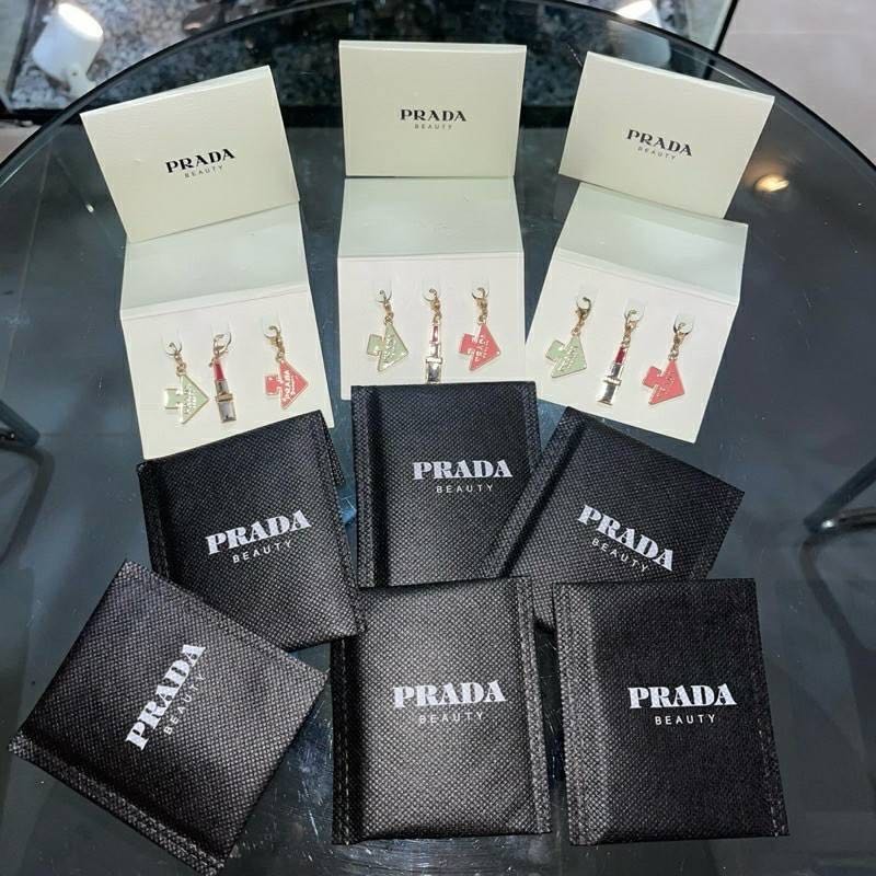 P r a d a  C h a r m  SET 3 ชิ้น #สินค้าของแท้💯%