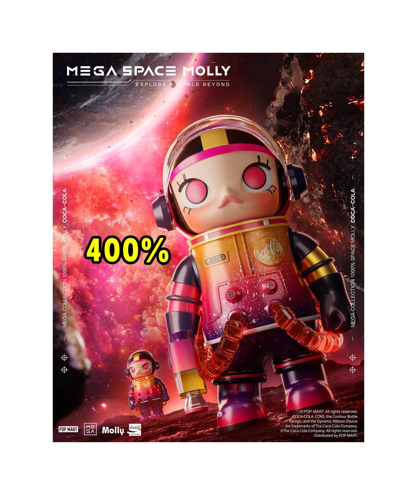 MEGA SPACE MOLLY  400% COCA-COLA (Ver. 1) (TC)