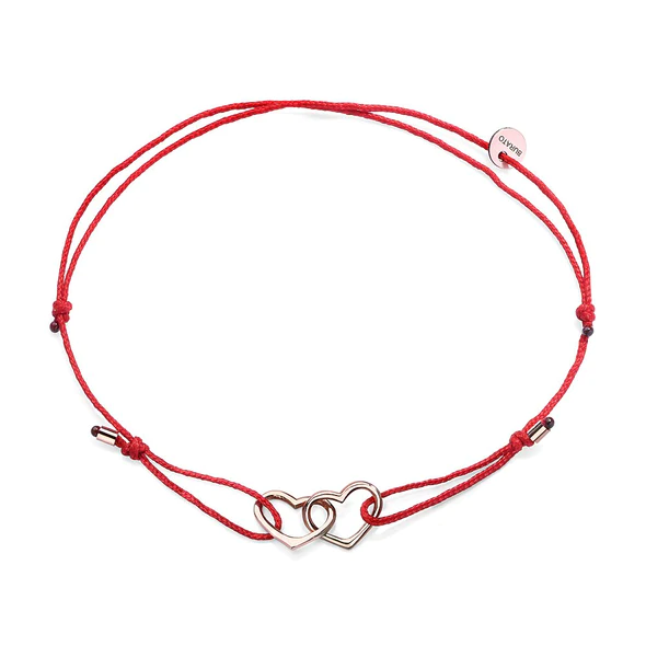 BRACELET - Two Heart Ribbon