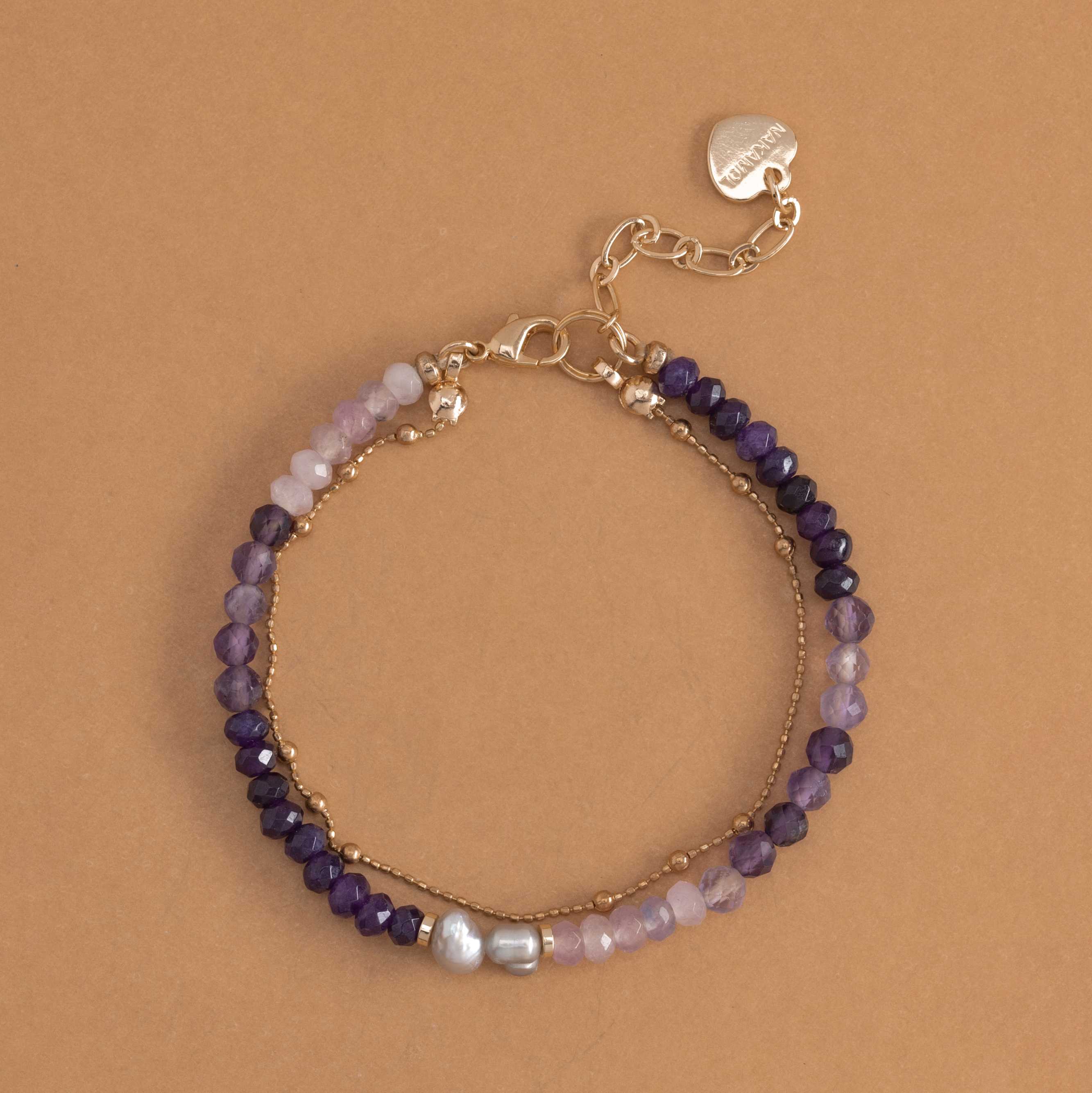 MIX AMETHYST-LUCKY CHARM Bracelet [SPECIAL EDITION] 
