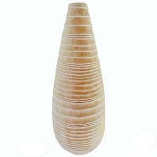 Vase Tsunami white 