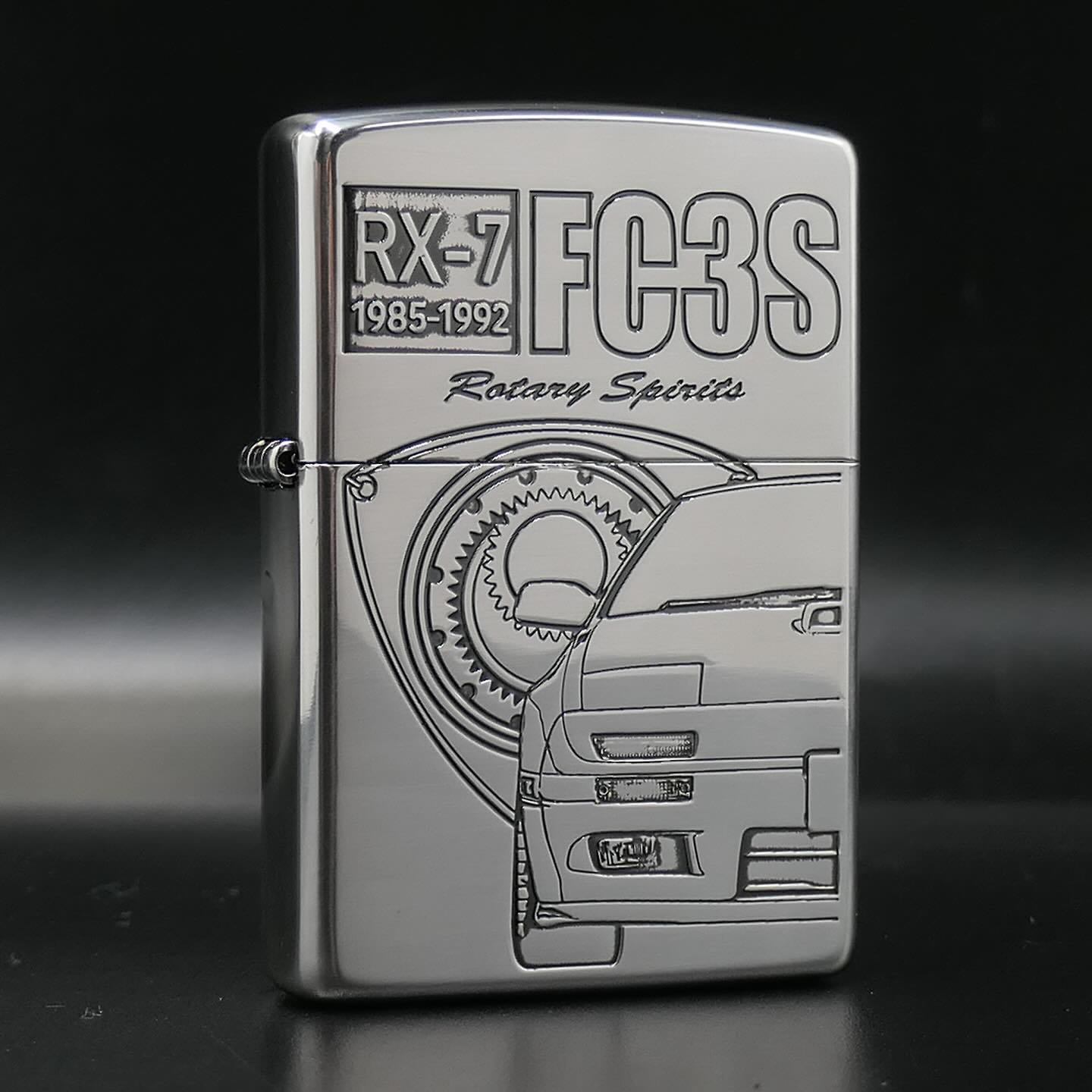 Zippo ไฟแช็กรุ่น ZJP0102 Mazda RX-7 FC3S (1985-1992)