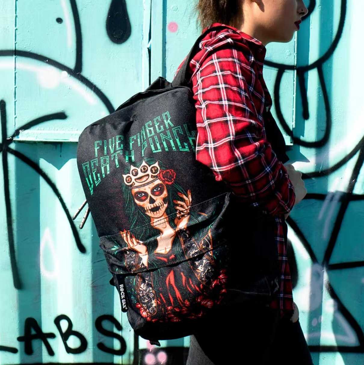 FIVE FINGER DEATH PUNCH BACKPACK : LA MUERTE