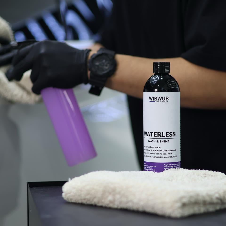 น้ำยาล้างรถแบบไม่ใช้น้ำ (WIBWUB  Waterless)