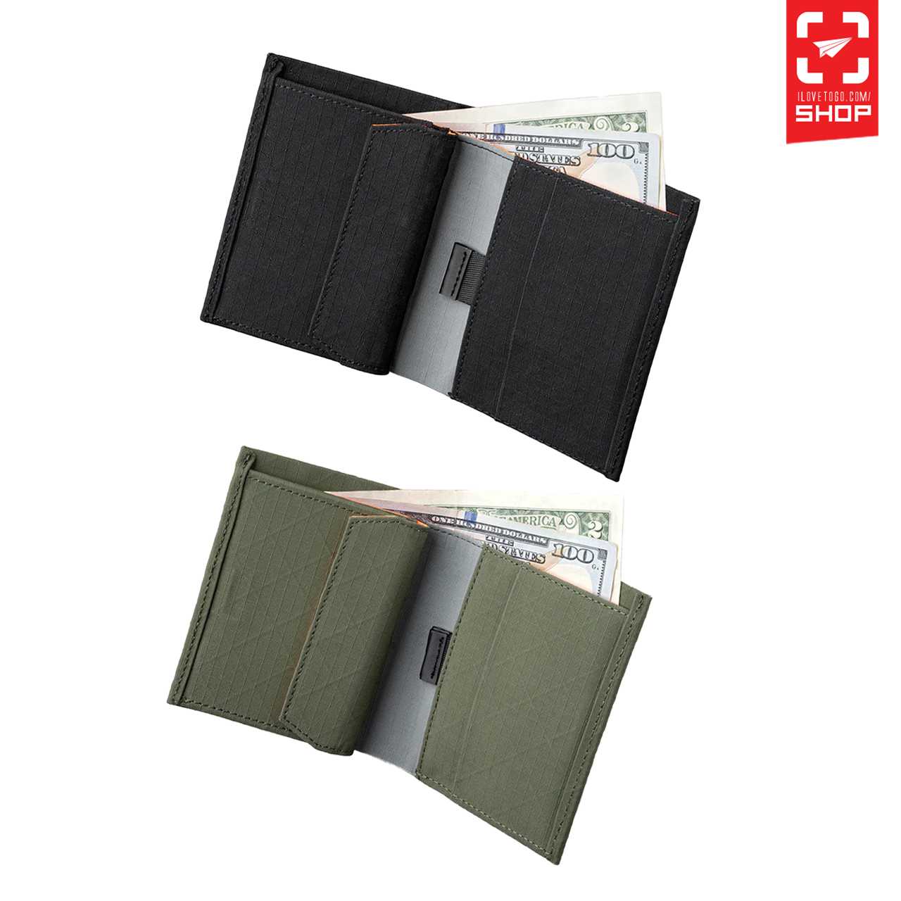 กระเป๋าสตางค์ Alpaka - ARK Bifold Coin Wallet