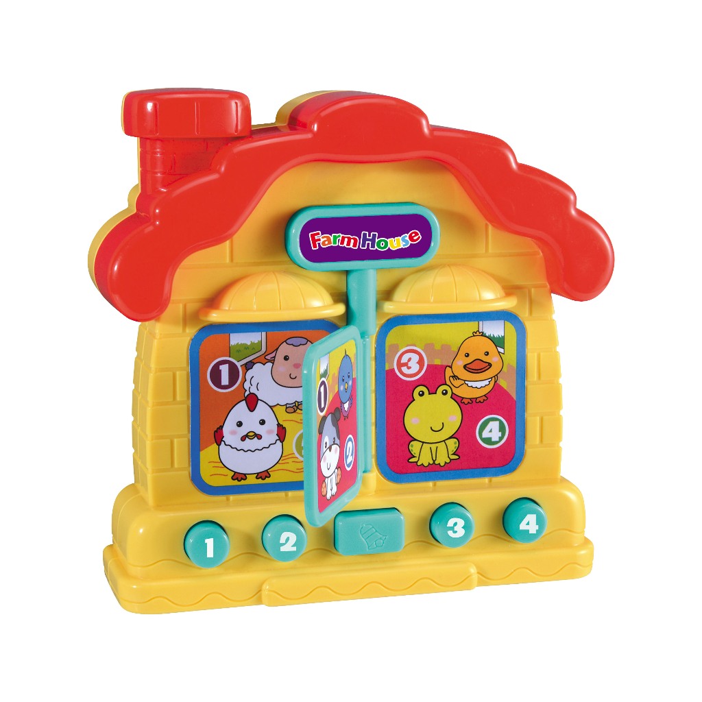 Wel-B x Infunbebe Animal Farm House  (บ้านดนตรี) - ของเล่น ของเล่นเด็ก บ้านจำลอง เสริมสร้างพัฒนาการ