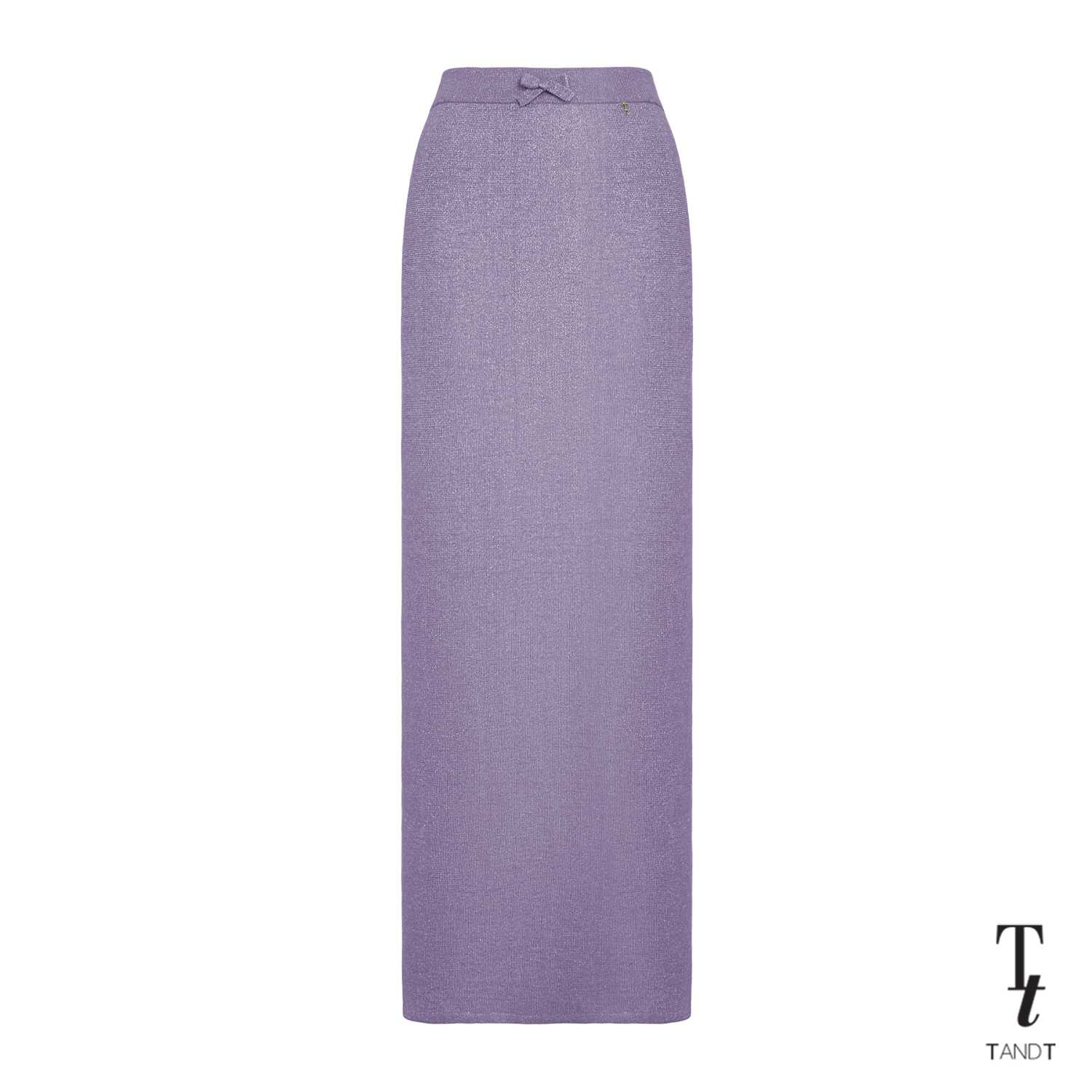 DE LA MOTTE LILAC - BODYCON KNITTED MAXI SKIRT