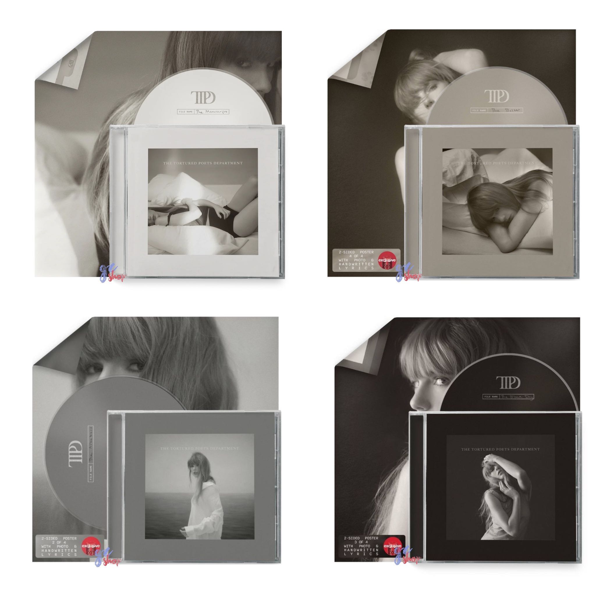 (Pre-Order) Taylor Swift - The Tortured Poets Department Target Exclusive CD