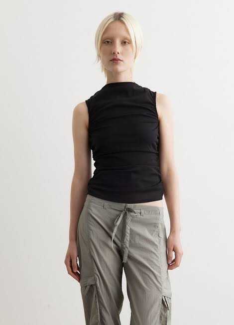 SALE MIAOU CAM TOP-BLACK