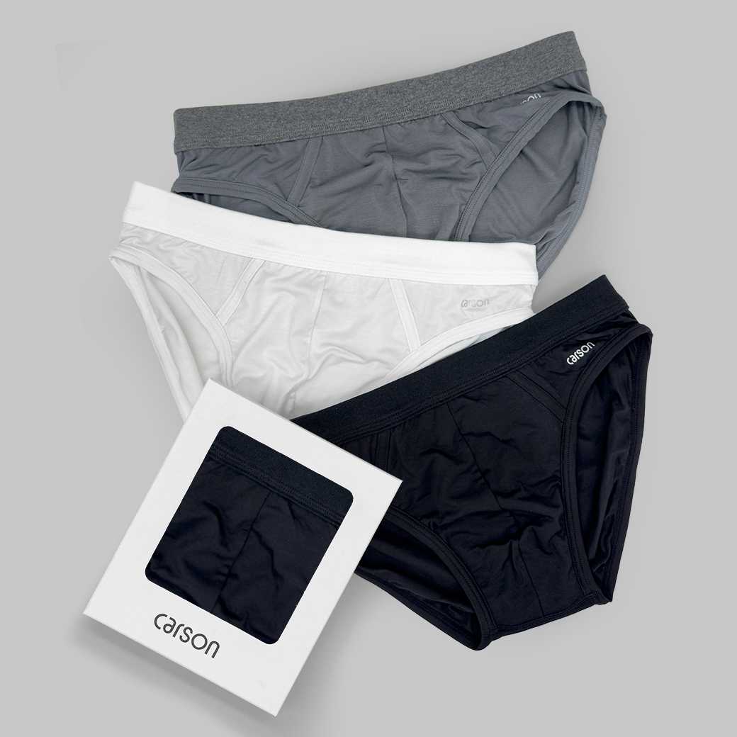 กางเกงในชาย |  Carson Men | ผ้า Modal+Bamboo | ทรงบิกินี่ แพ็ค1ตัว [BIM19020]