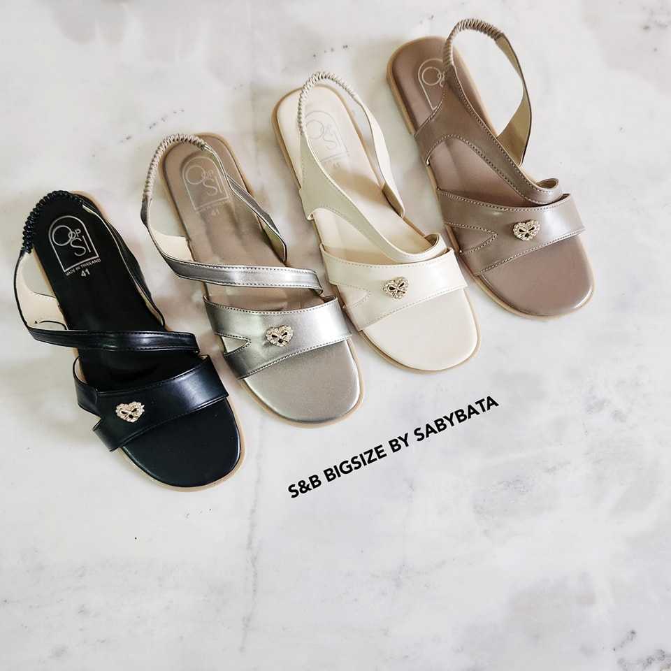 รองเท้ารัดส้น ไซส์ใหญ่  41-45 ♥️ รัดส้น ♥️  Bigsize Plussize tylar