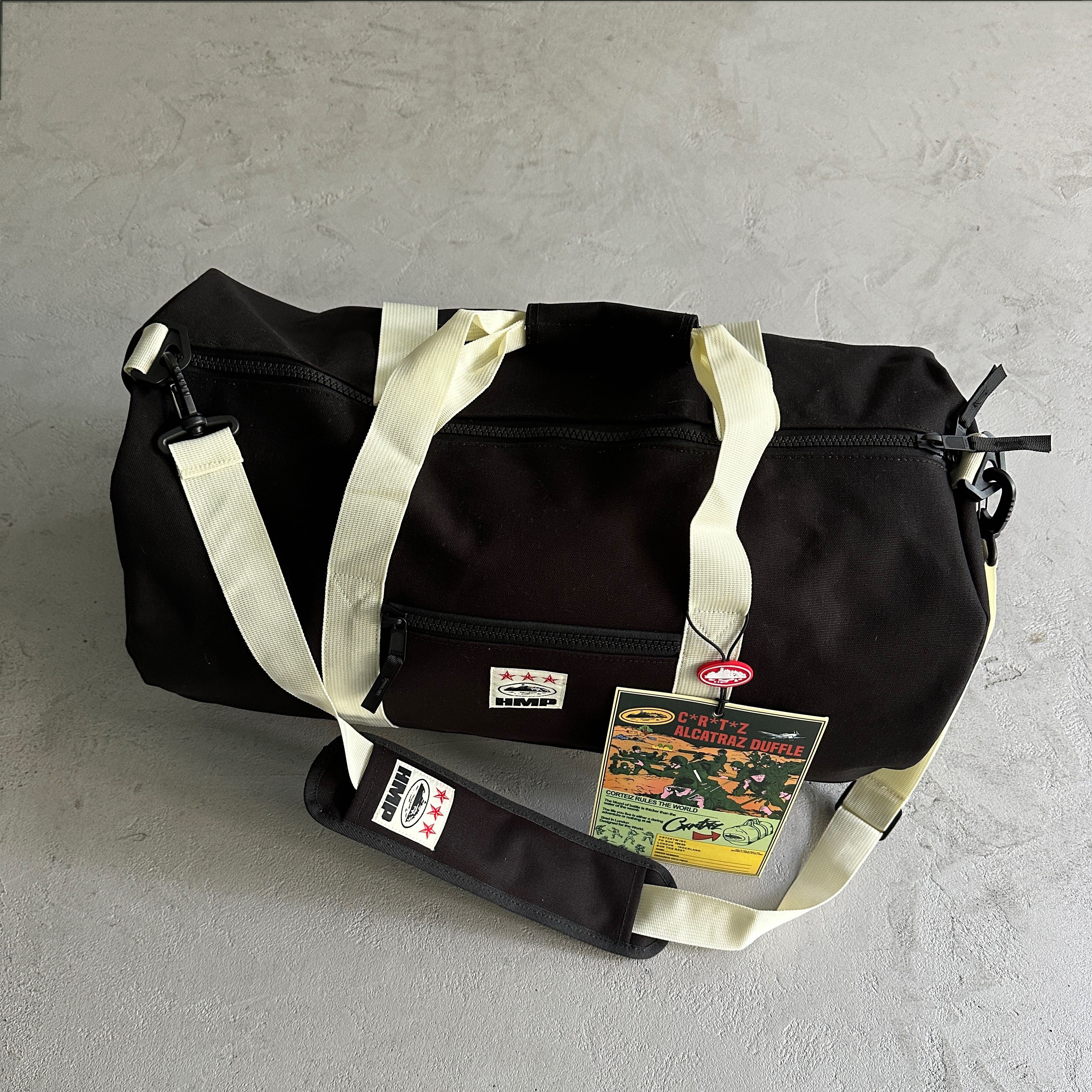 Corteiz HMP Duffle Bag Black