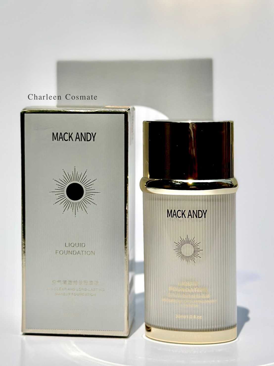 รองพื้นพระอาทิตย์ MACKANDY  บางเบาปกปิด
