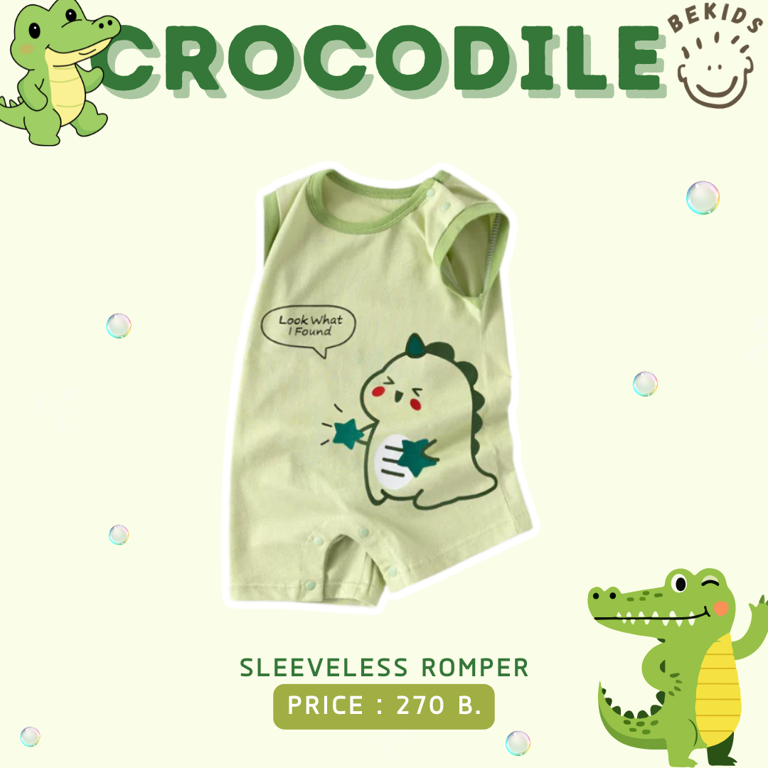 Sleeveless Romper Croc