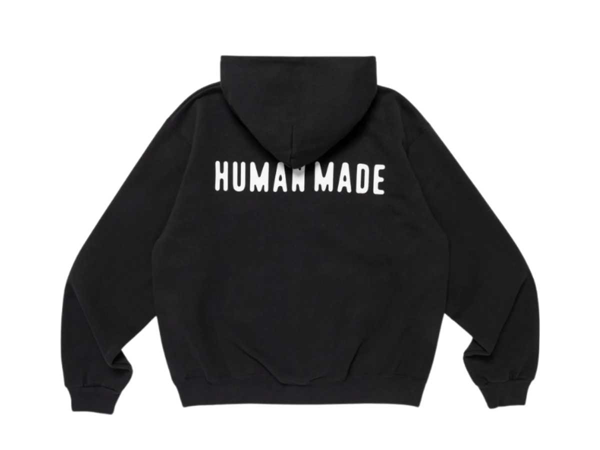 Human Made Classic Zip Hoodie Black