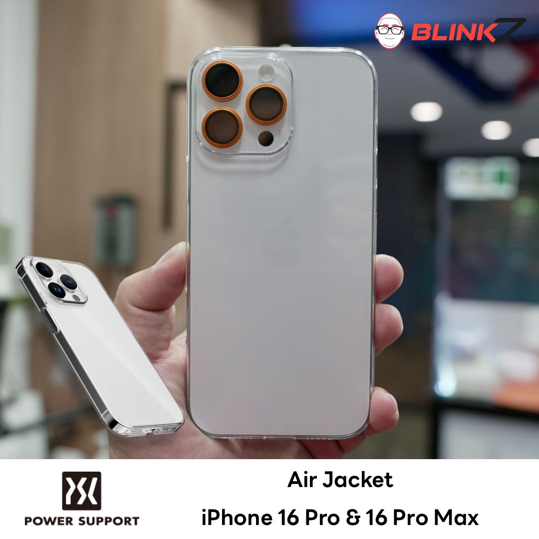 Air Jacket แบบบาง เคสแข็ง iPhone 16 Pro & 16 Pro Max