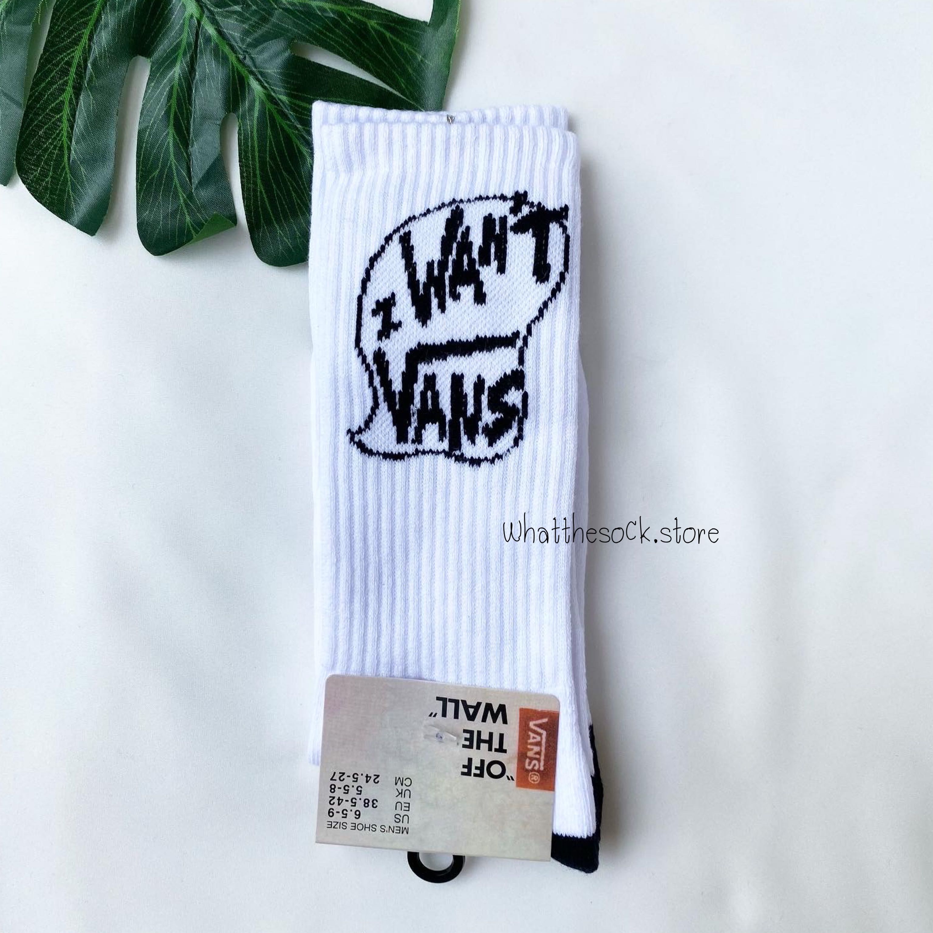 Vans sock ถุงเท้าสตรีท ถุงเท้าข้อยาว พร้อมส่ง‼️