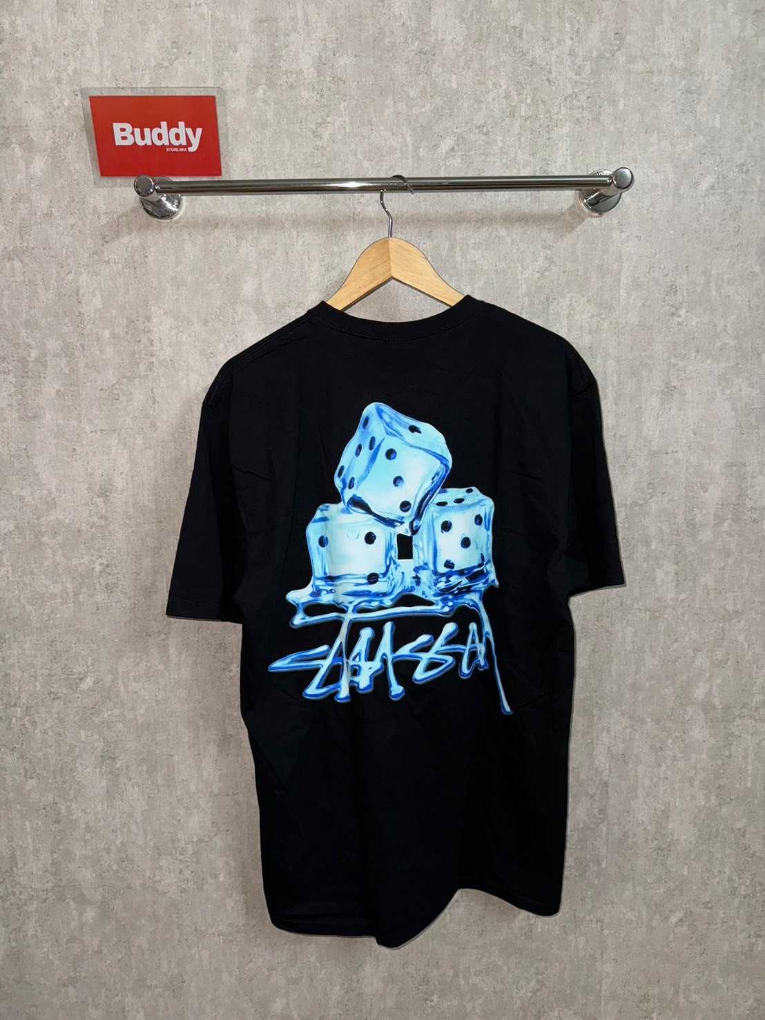 Stussy Melted Tee (Black)