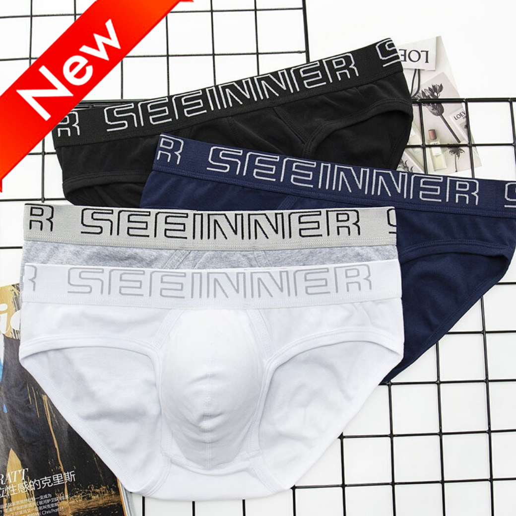 NEW!!! Brief Seeinner Cotton 100% ผ้ายืดหยุ่น นุ่มล้าน%%%(SER)