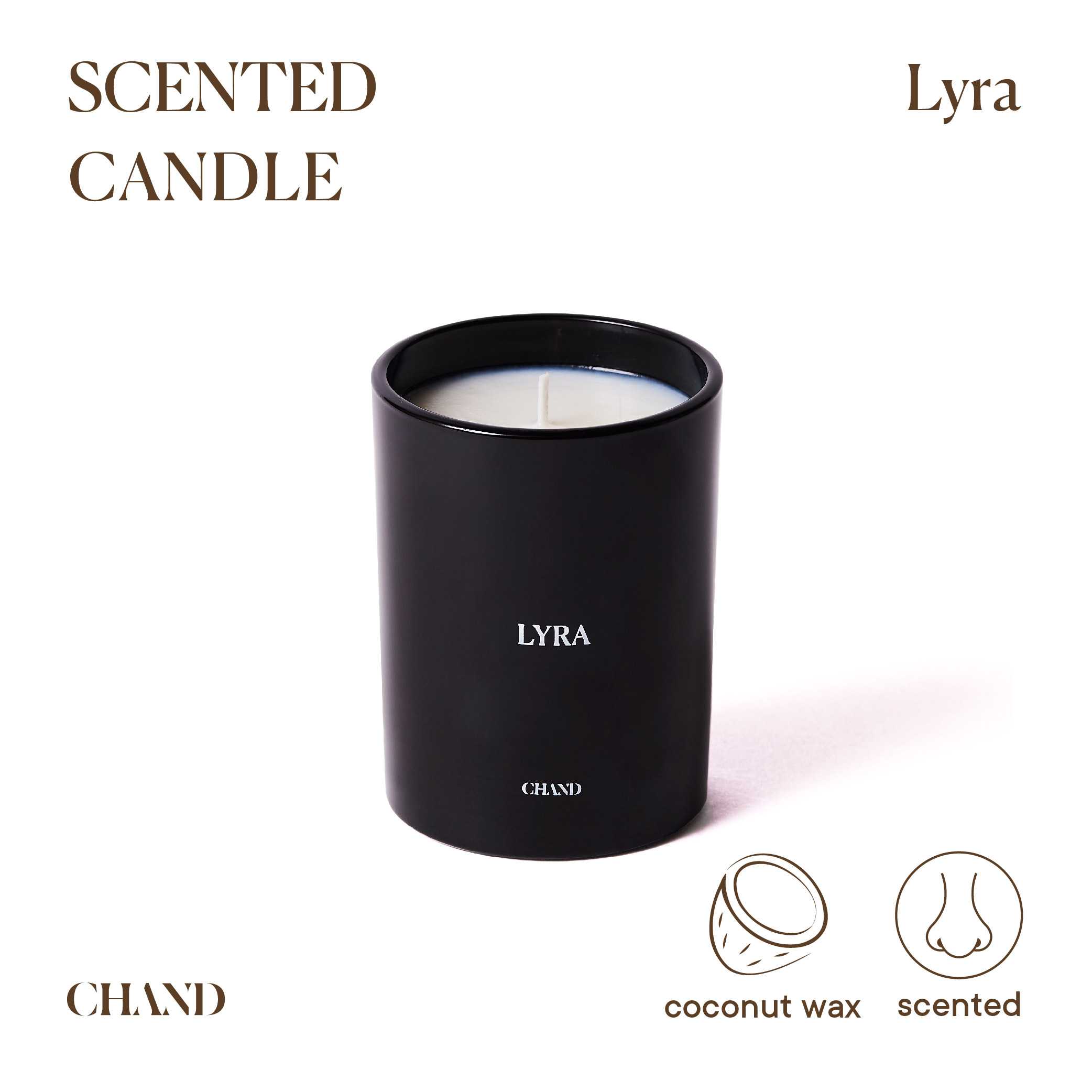Lyra Scented Coconut Wax Candle