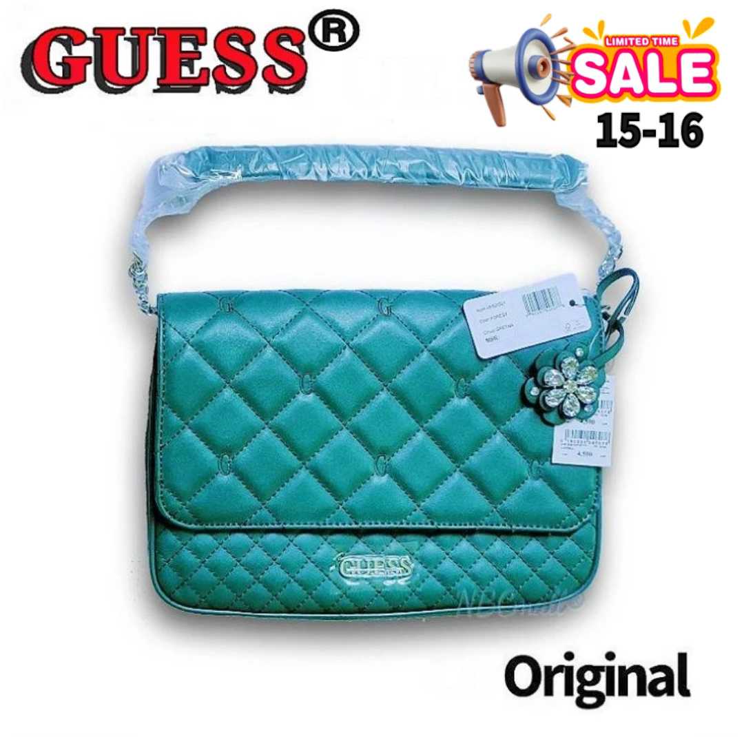 GUESS กระเป๋าหญิง รุ่น LE820921 GRETNA CROSSBODY FLAP แท้ห้าง 100%