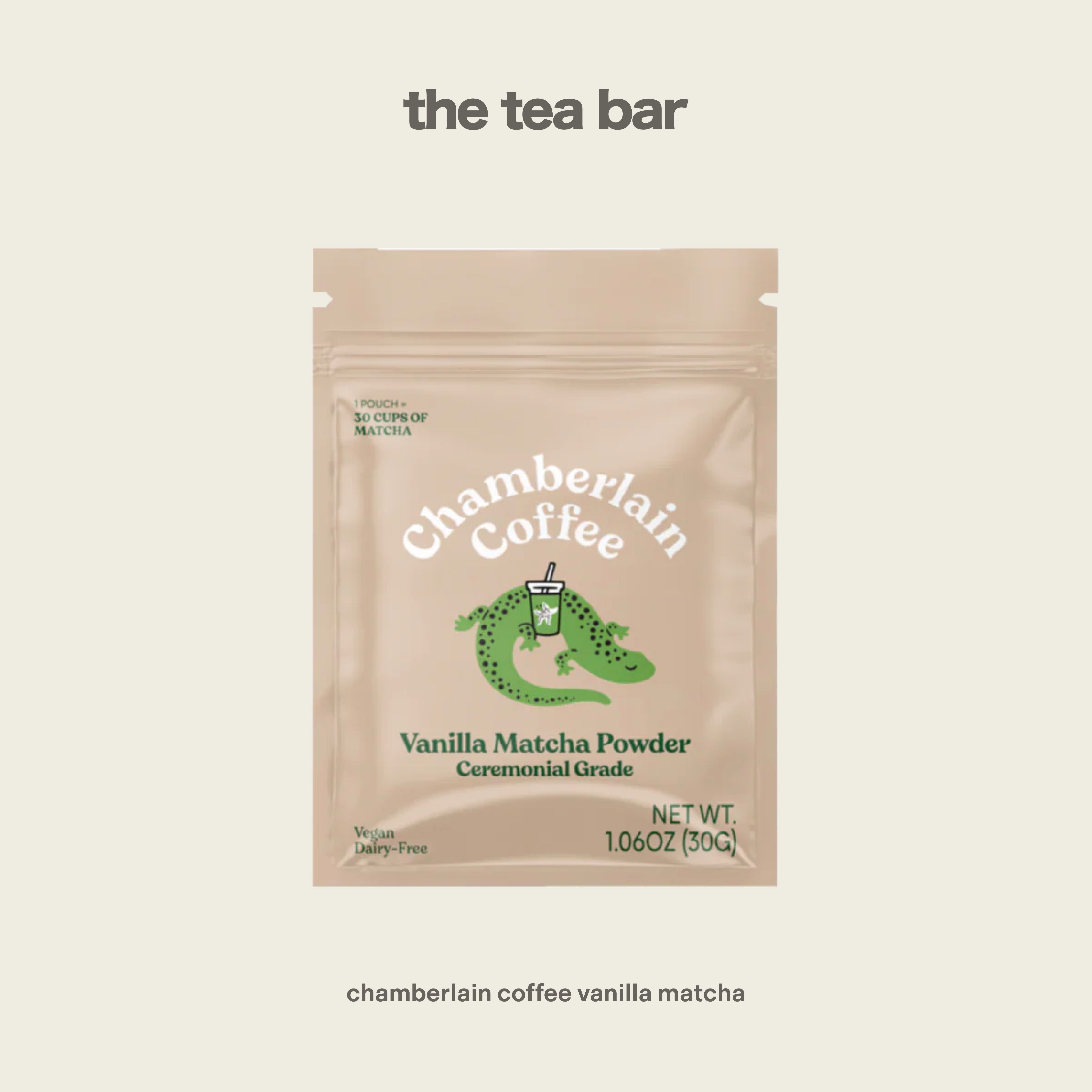 CHAMBERLAIN COFFEE vanilla matcha