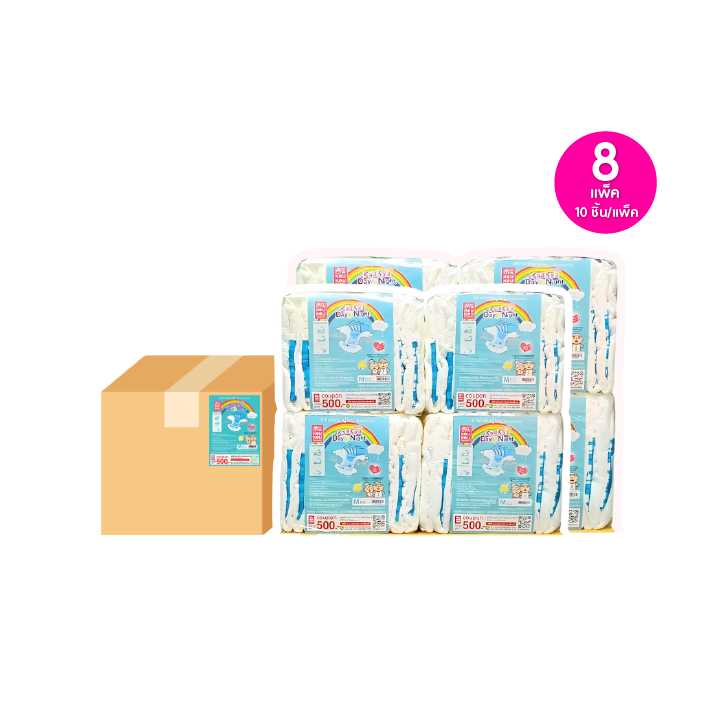Oyakoukou โอยาโกโกะ ผ้าอ้อมผู้ใหญ่แบบเทปกาว ไซส์ M เซต 8 แพ็ค 115573