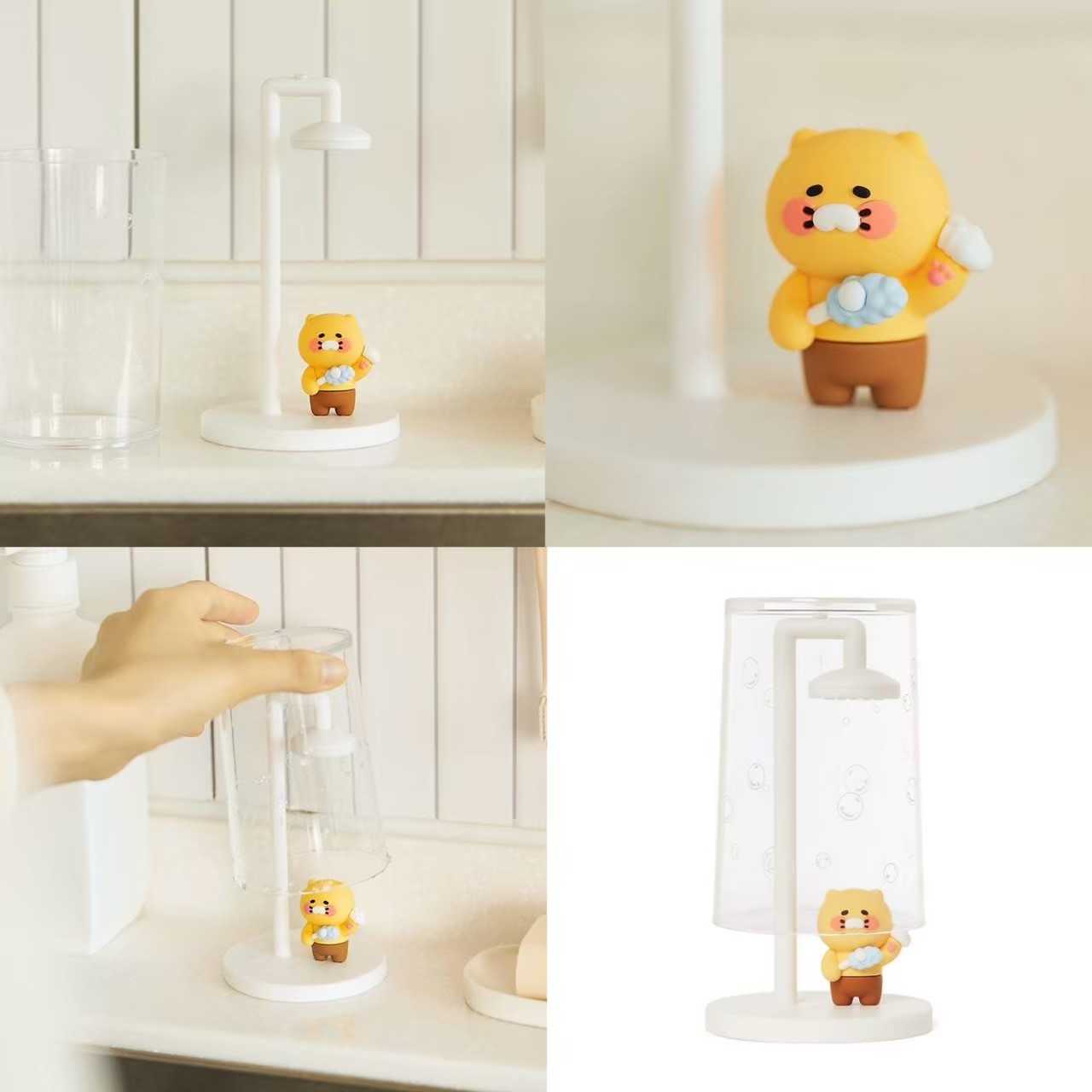 🛁 Kakao Friends ของแท้ 100% แก้วน้ำ+ขาตั้ง Choonsik แปรงสีฟัน ที่คว่ำแก้ว Gargle Cup & Stand