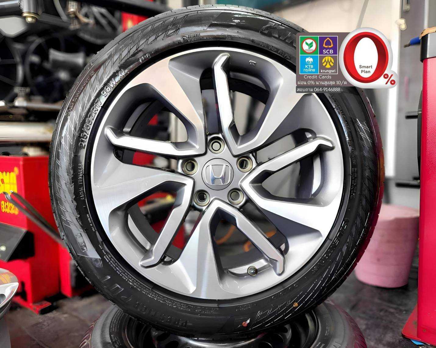 ปี 26 ล้อ Accord g10 ขอบ 17 5 รู 114 หน้าหลังกว้าง 7.5 J ET 45 สภาพสวยไม่มีรอยพร้อมย 108267 91848369