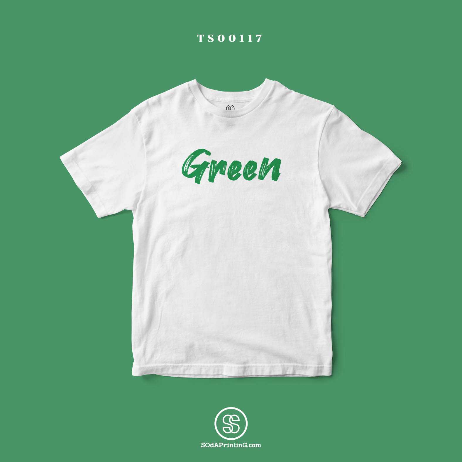 เสื้อ Green #SOdAtee #เสื้อSOdAColor TSA00117