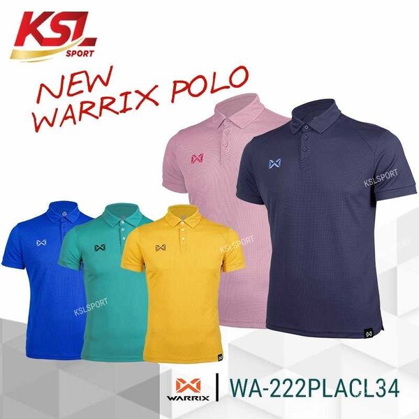 เสื้อโปโล WARRIX รุ่น WAFFLE (WA-222PLCL34)