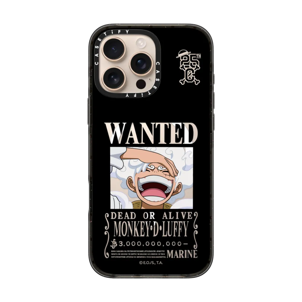 [พร้อมส่ง] CASETiFY | ONE PIECE WANTED Luffy Case