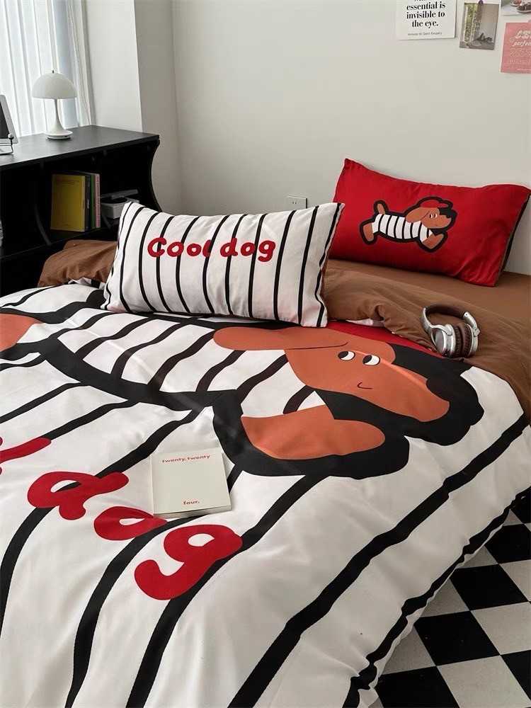 - PREORDER - ชุดผ้าปูที่นอน ลายการ์ตูน ผ้าคอตตอน100% ( มีขนาด 3.5-6 ฟุต )