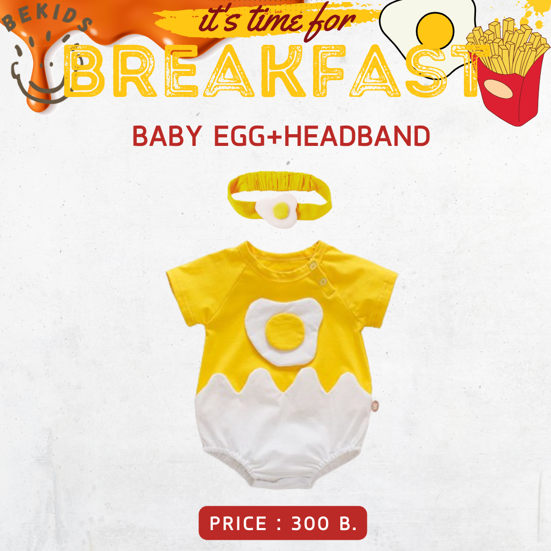 Babysuit + Headband Egg