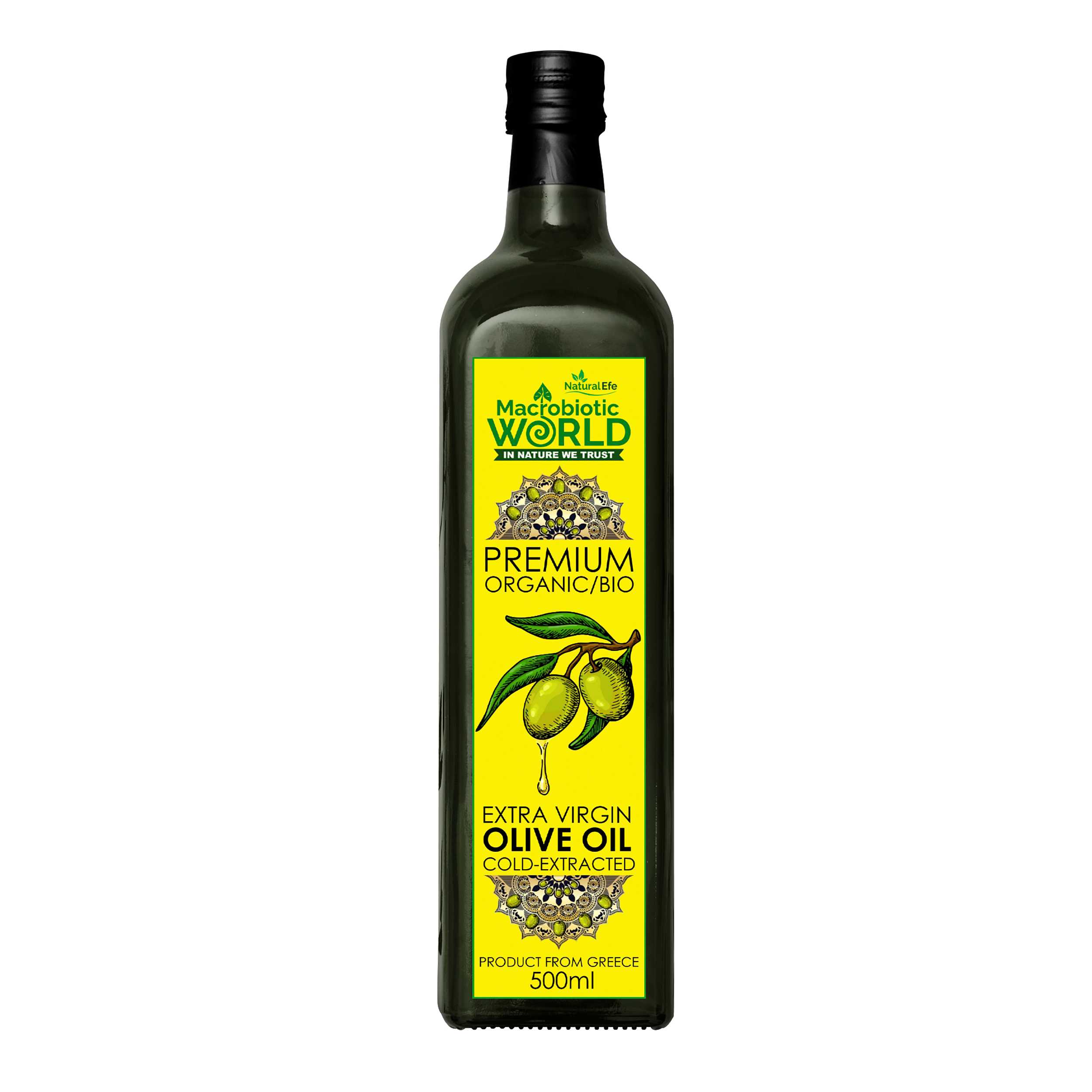 Organic/Bio Premium Extra Virgin Olive Oil | น้ำมันมะกอก  500ml