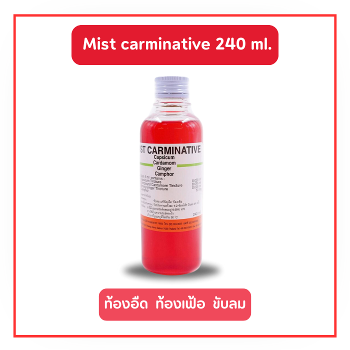Mist Carminative มิสท์ คาร์มิเนทีฟ ขับลม 240 ml