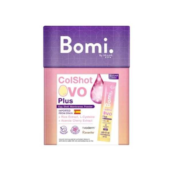 BOMI Colshot Ovo Plus ผลิตภัณฑ์เสริมอาหารคอลลาเจน จำนวน 14 ซอง