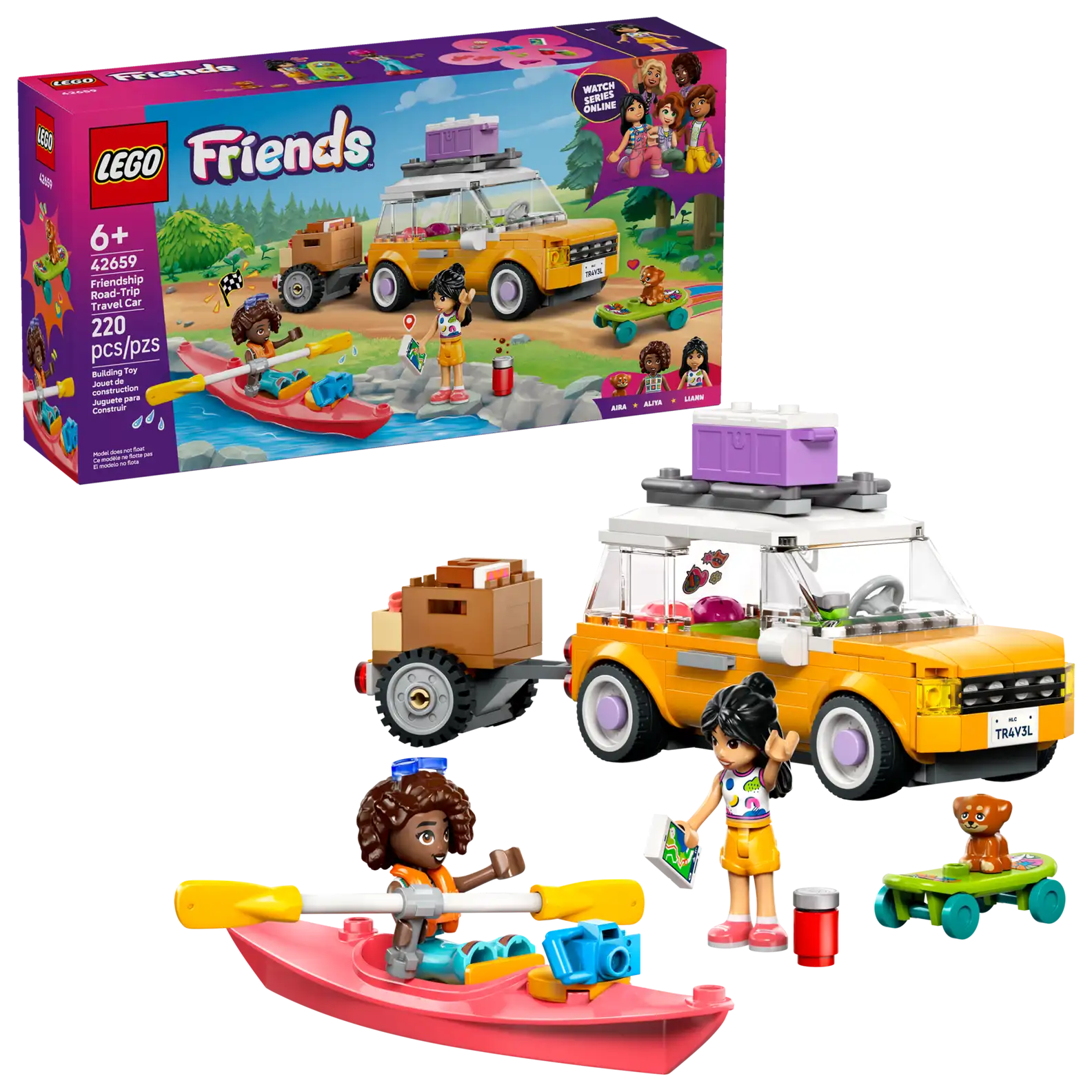 LEGO 42659 Friendship Road-Trip Travel..(สินค้าซื้อแล้วไม่รับเปลี่ยนคืน)